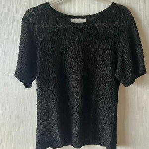 90’s scrunchie popcorn top